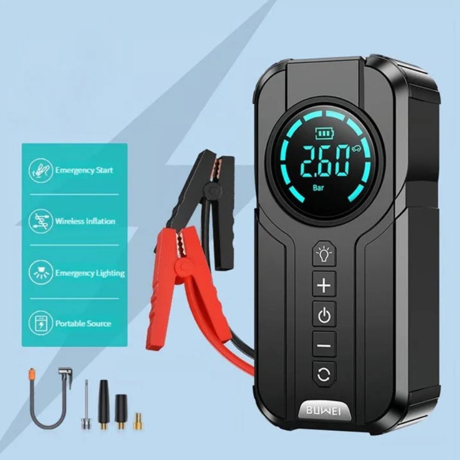 Car Jump Starter With Air Pump ©