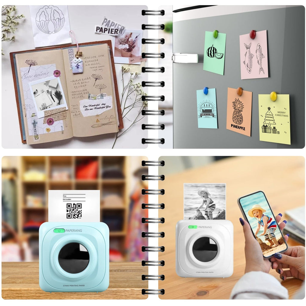 Pocket Portable Label Printer Home Bluetooth