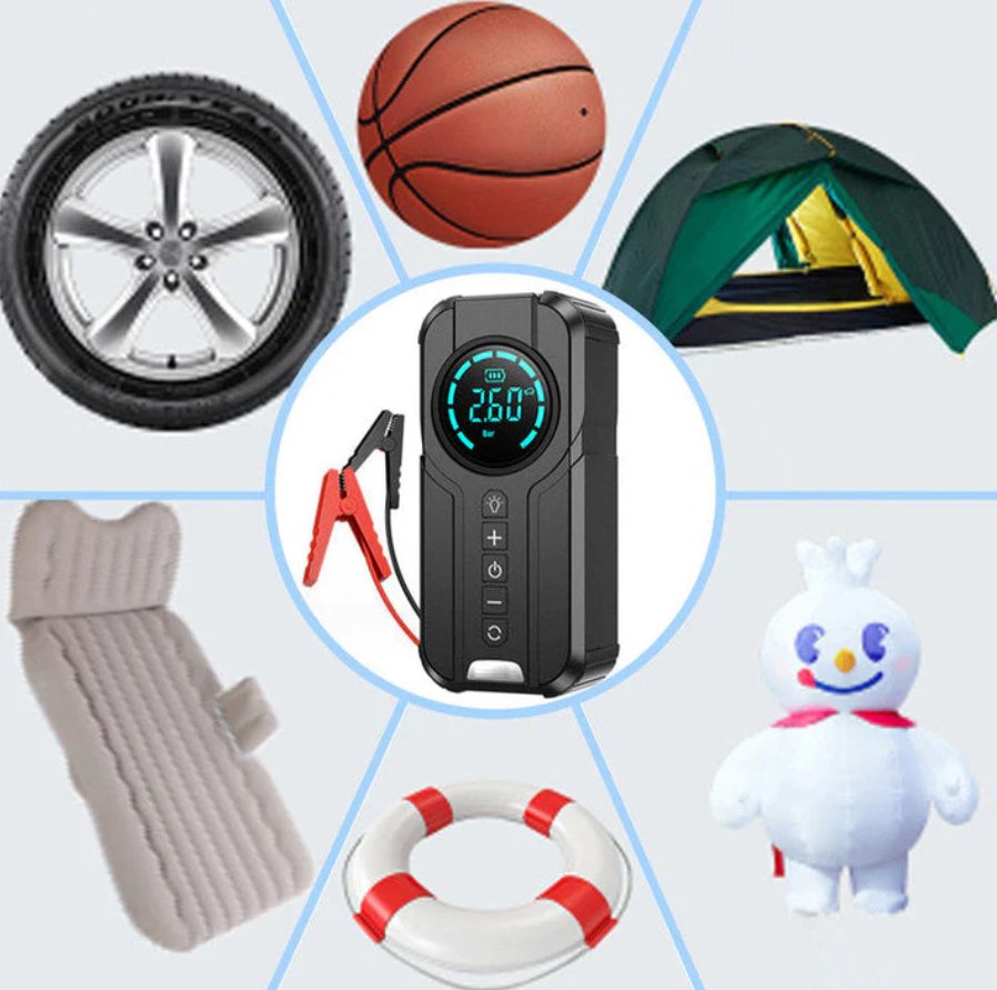 Car Jump Starter With Air Pump ©